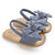 NEW-sandals bow knot cute soft sole flat princess shoes0024-LA