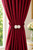 Pearl Magnetic Curtain Tiebacks 2 Pack Elegant Rope Holdbacks 0025