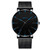 GENEVA Men's Ultra-Thin Stainless Steel Mesh Watch 0037-LA