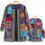 NEW-Ethnic Open Front Cardigan Floral Print Outwear JacketLong Sleeve Plus Size0066