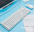 BR-2.4G wireless charging keyboard and mouse set mute laptop keyboard and mouse set