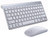 ALI-For Notebook Laptop Mac Desktop PC Computer Smart TV 2.4G Wireless Keyboard and Mouse Protable Mini Keyboard Mouse Combo Set