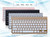 ALI-For Notebook Laptop Mac Desktop PC Computer Smart TV 2.4G Wireless Keyboard and Mouse Protable Mini Keyboard Mouse Combo Set