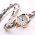 new-Fancy diamond rivet circle women's watch 1101