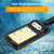 BRA-Outdoor Waterproof Human Body Induction Solar Light Wall Light LED