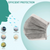 BRA-50pcs Disposable Mask Four Layer Activated Carbon Antibacterial House Dust Mask