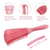 BRA-4Pcs Octopus comb massage head and hair comb male and female household comb