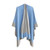 NEW-Poncho Cape Reversible Oversized Shawl Wrap Open Front Cardigans for Women0094