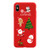 New-Cartoon Christmas Deer Red soft phone case0100-LA