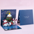 NEW-6pcs 3D Pop Up Christmas Cards Greeting Card with Hollow Carved Design0112-LA