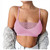 SP-Beige Women's fashion bralette women's bra tops hot sale women's lace strap draped chest top shirt new hollow knit underwear bras