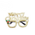 NEW-Party Decorated  Christmas Glasses0115-LA