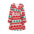 2021 New Christmas V-neck wrap dress