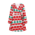 2021 New Christmas V-neck wrap dress