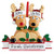 NEW-Christmas Tree Ornament 2023- Santa family- Xmas Tree Deer0136-LA