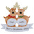 NEW-2022 Family Christmas Pendants, Elk Deer Christmas Decorations0137-LA