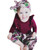 BRA-Autumn Winter Fashion Cute Infant BabyGirls Clothes Solid Ruffles Romper Bodysuit+Floral Pant+Headband 