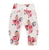 BRA-Baby Girls Clothes Long Sleeve Letter top+Floral Pants+Cap Outfits Set