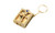 Bible Keychain Miniature Real Bible -la