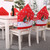 NEW-2/4PCS Christmas Decor Dining Chair Cover Decorations 1022