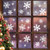 PVC glitter stars stickers-3065la