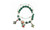 Christmas tree pendant Christmas Charm Bracelets 03 -LA