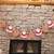 NEW-Hanging Xmas Decorations for Fireplace Wall Tree0186-LA