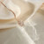 New-Snowflake pendant Ladies Necklace Clavicle Chain0187-LA