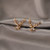New-Christmas Antlers Earrings Deer Ear Studs0190-LA