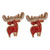 NEW-Christmas Stud Earrings Elk0198-LA