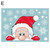 NEW-Christmas Santa Snowflake Window Stickers0207-LA
