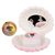 NEW-Shell Light Music Box Mirror Jewelry Box0208-LA