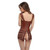 NEW-Faux Leather Lace Up Front Zipper Back Corset Bustier0227