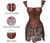 NEW-Faux Leather Lace Up Front Zipper Back Corset Bustier0227
