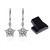 NEW -Snowflake Drop Earrings for Women Dangle Snowflake  Dangle Drop Earrings 0233-LA