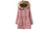 Womens Luxurious Fur Lined Parka Coat 1023