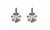 NEW Elegant Stud Earrings Zircon Super Flash Earrings 0236-la