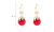 NEW-Temperament Zircon Snowflake Earrings Fashion Elegant Gift Box, Gift for Women0238-la