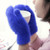 NEW-Double-layer Rabbit Hair Gloves Female Winter0265-LA
