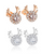 Reindeer Rhinestone Earrings-LA 3407