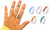 NEW-5 pcs Adjustable Multicolour Anxiety Ring Set 0277-LA