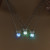 Luminous Owl  Necklace Y154