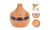 NEW 300ml wood grain humidifier 0295