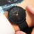 NEW Men's Mesh Strap Watch Fake Monocular Student Personality Quartz Watch 0327