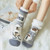 NEW Medium tube thickened fleece floor socks indoor non-slip socks 0235 LA
