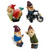 5 Different Styles Cartoon Gnome Home Decor Garden Landscape