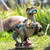 Dinosaur garden statue 3079
