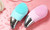 NEW  Silicone Facial Cleansing Brush with Soft Scrubbing Head, 6-Speed Sonic Skin Care and Exfoliation 0250
