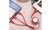 NEW   Retractable one-to-three data cable multi-function three-in-one data cable  0288  LA