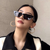 NEW Trendy small frame sunglasses 0324